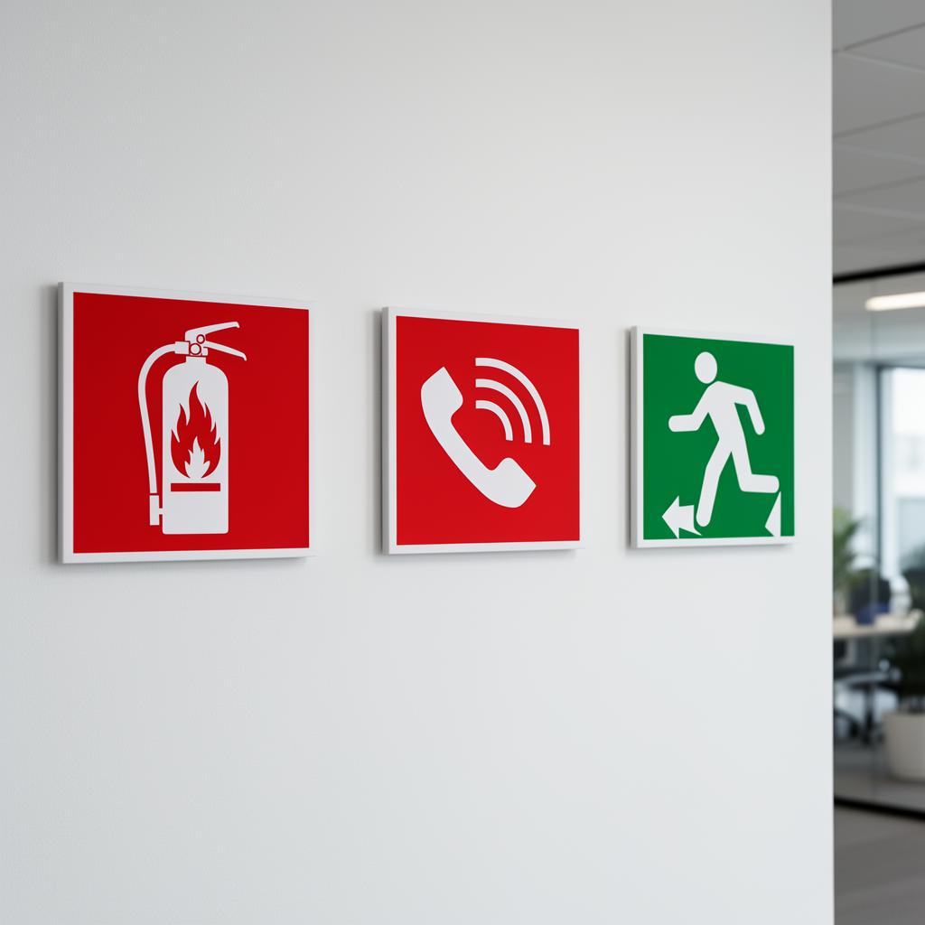 Signalétique de sécurité incendie